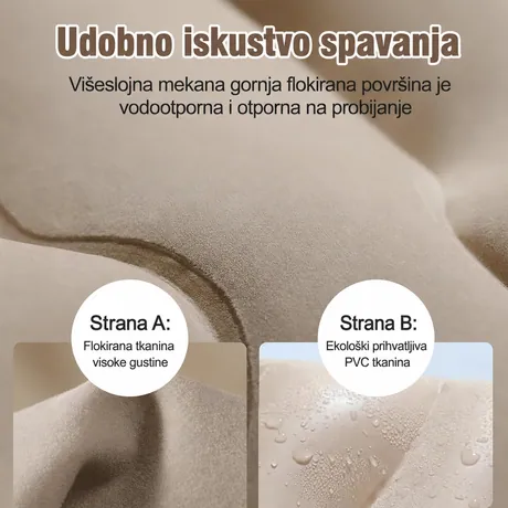 DREAMAIR | dupli zračni madrac sa USB pumpom 200 × 150 cm — slika 5 — slika 5