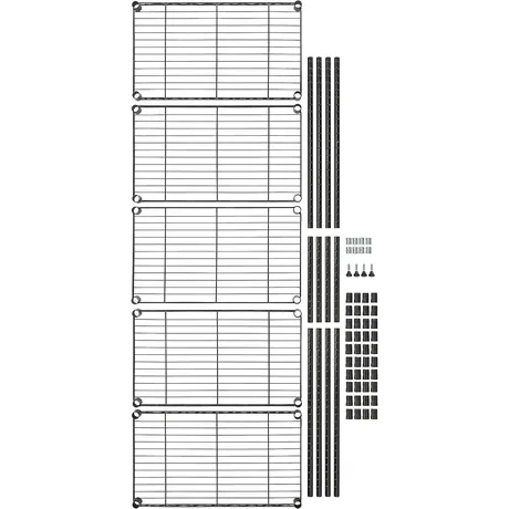 GRID | podesiva metalna polica sa 5 nivoa — slika 5 — slika 5