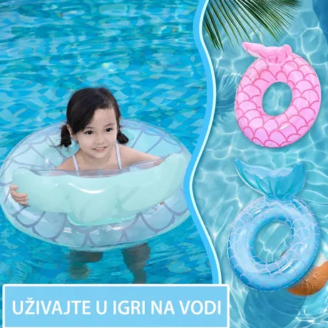MERMAID | dječiji šlaufovi sa sireninim repom 2 komada — slika 3 — slika 3