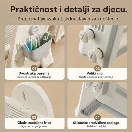 PLAYNEST | 8-u-1 dječiji sto i stolica sa 209 dijelova — slika 6 — slika 6