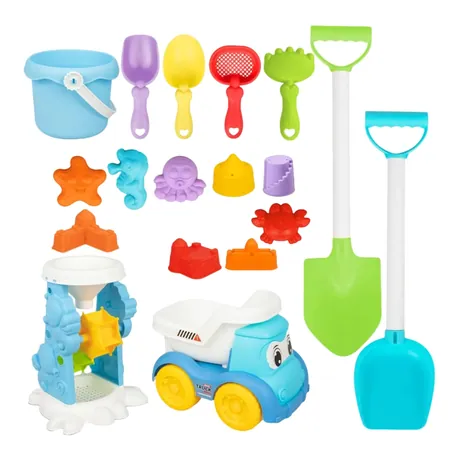 PLAYSAND | SET IGRAČAKA ZA PIJESAK 20 KOMADA