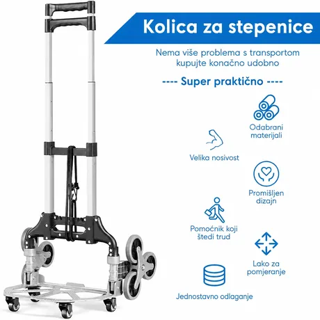 STAIRPRO | sklopiva transportna kolica za stepenice — slika 5 — slika 5