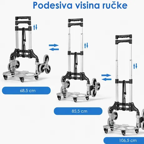 STAIRPRO | sklopiva transportna kolica za stepenice — slika 6 — slika 6